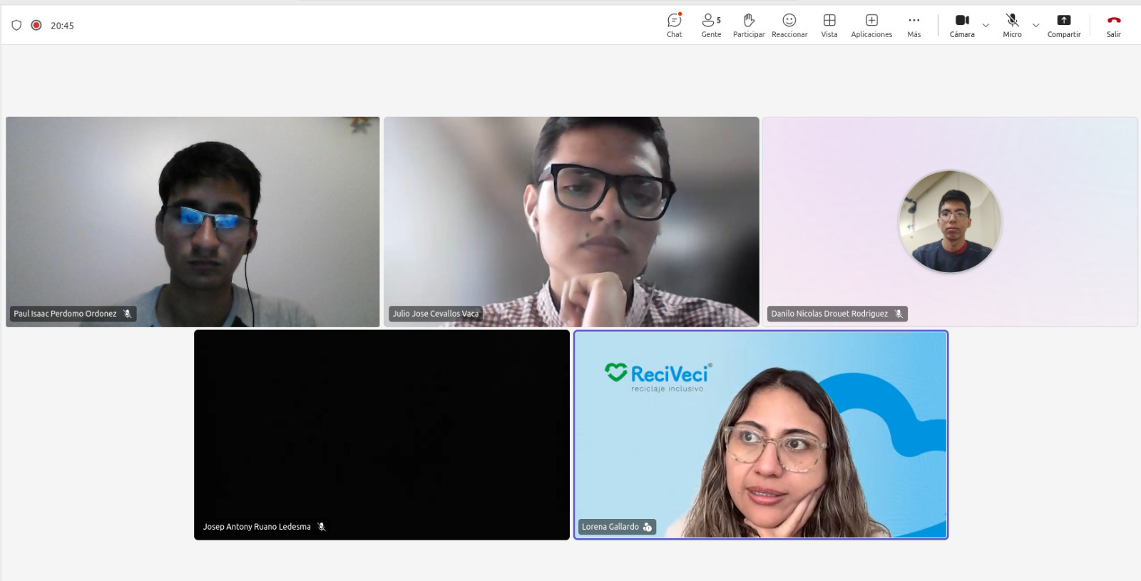 Photo of interviewee