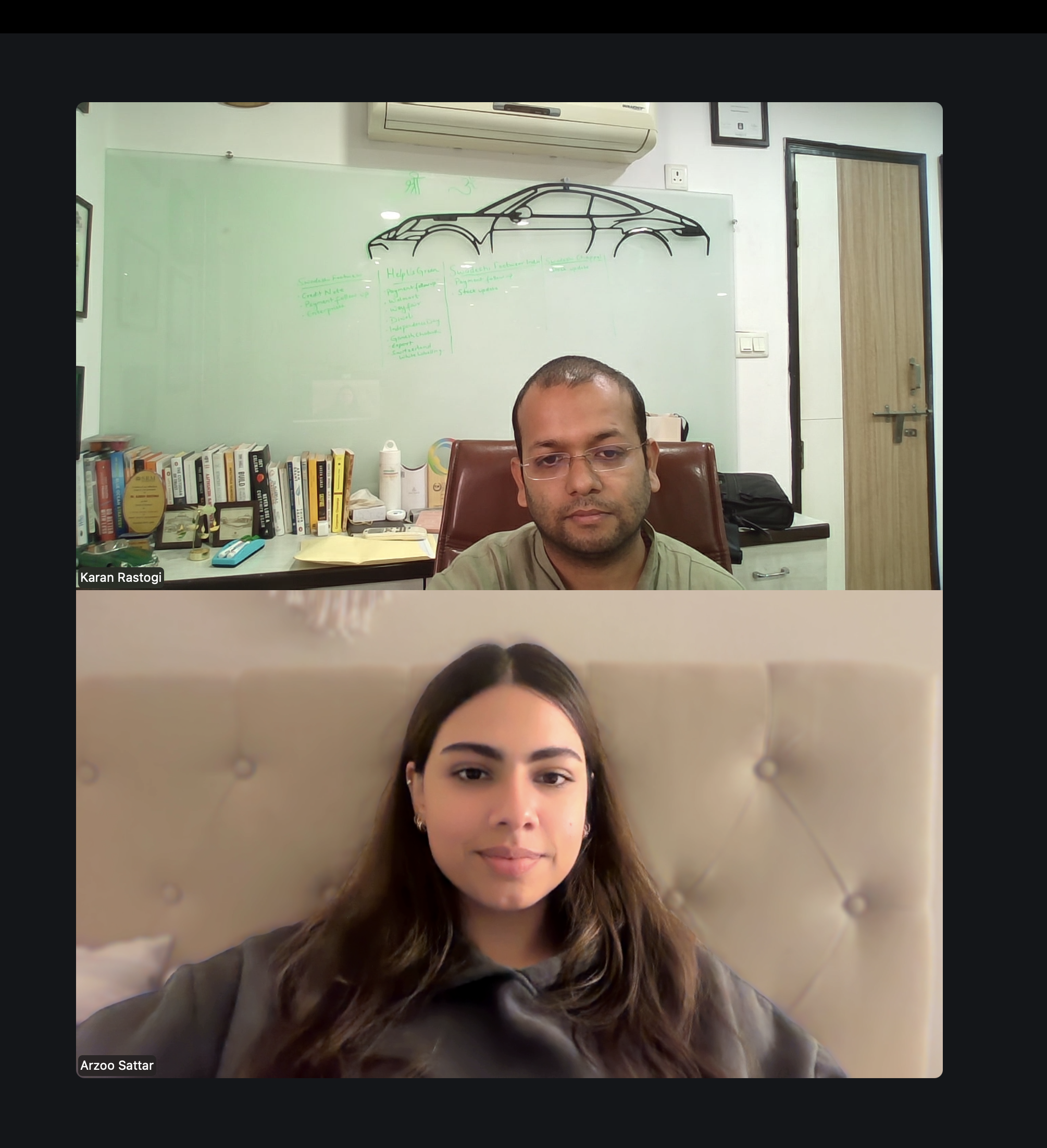 Photo of interviewee