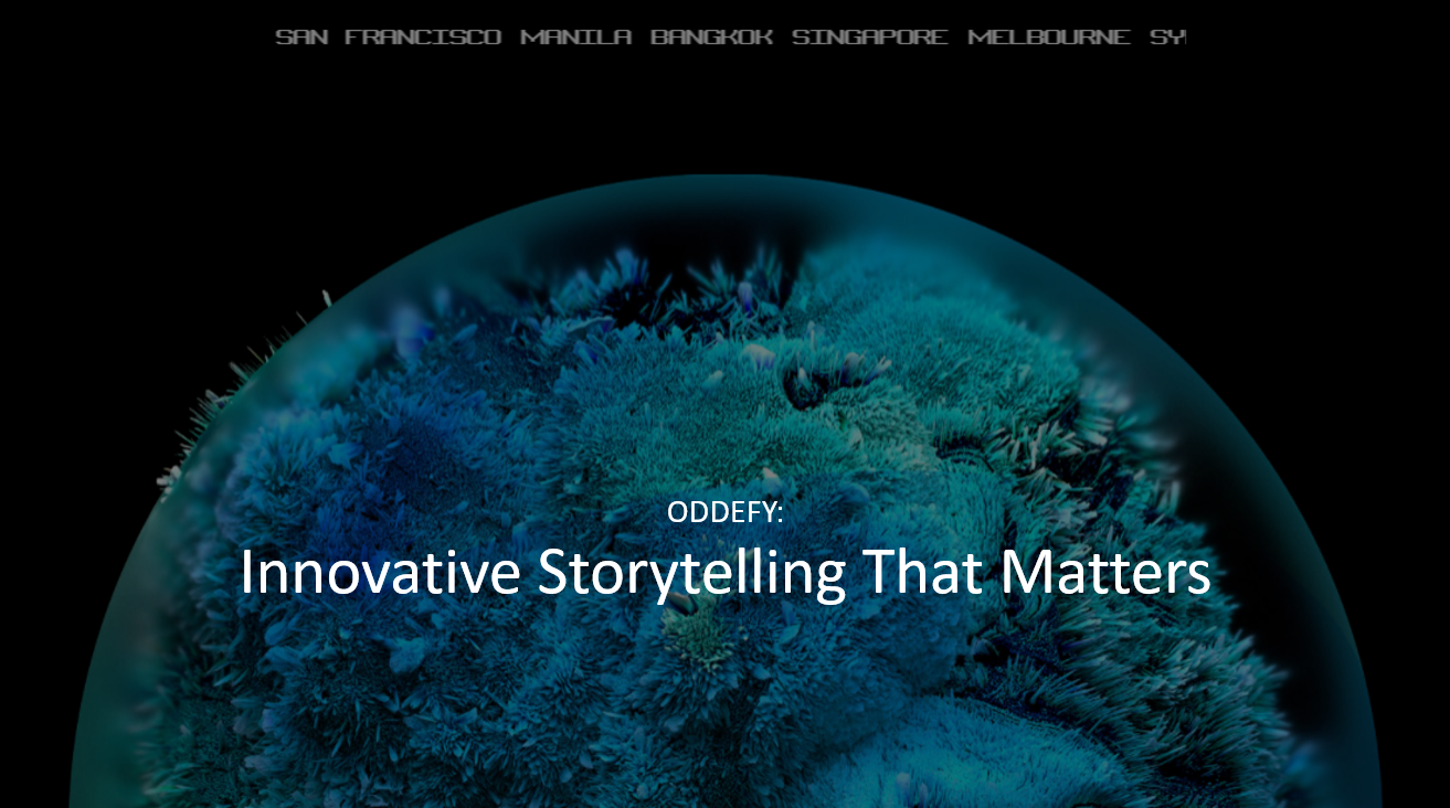 Innovative storytelling that matters