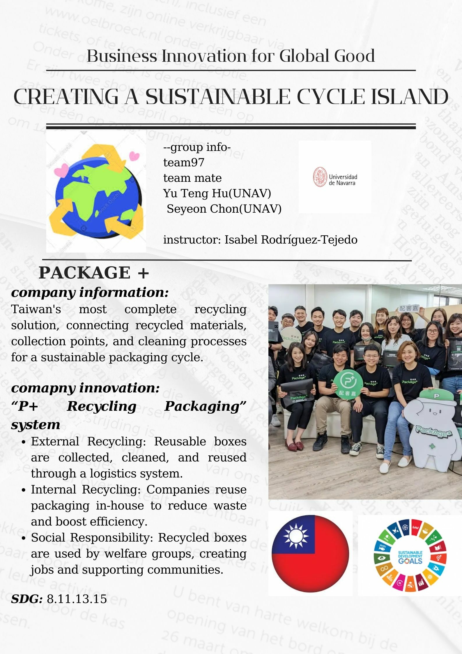 Creating a Sustainable Cycle Island