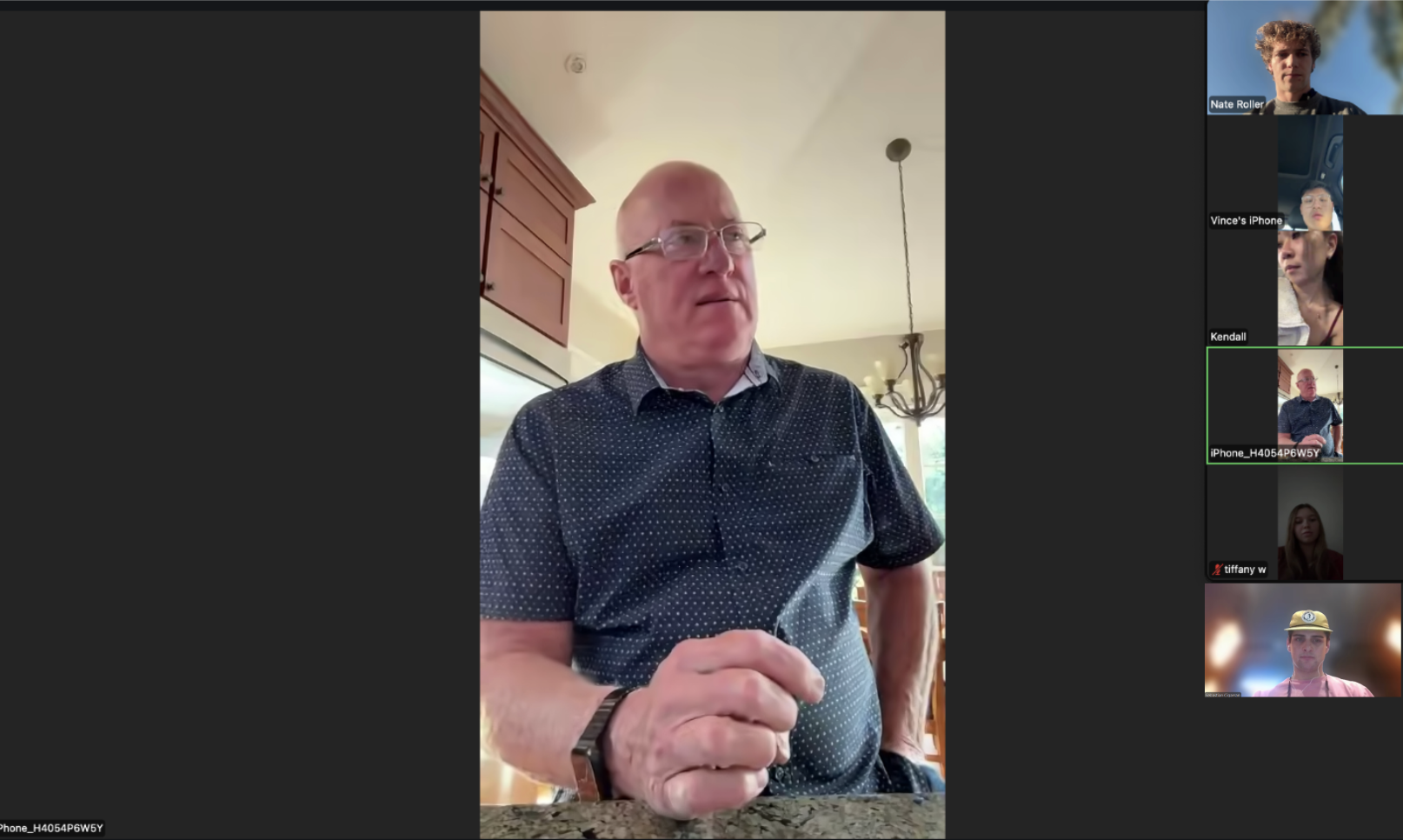 Photo of interviewee