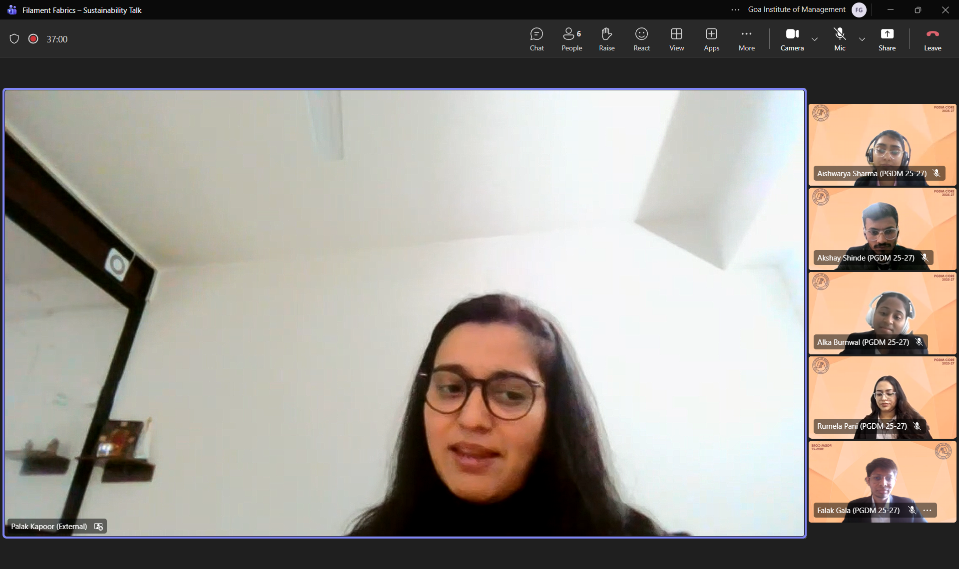 Photo of interviewee