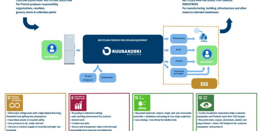 Transforming electronic waste into precious raw materials