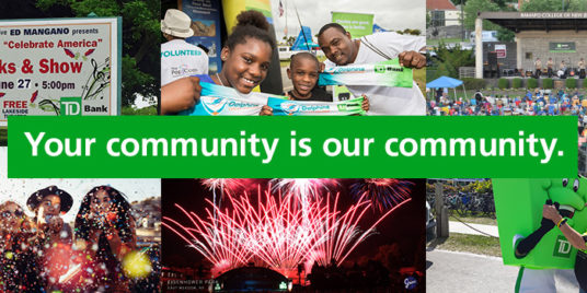 TD Bank's Investing in the Community