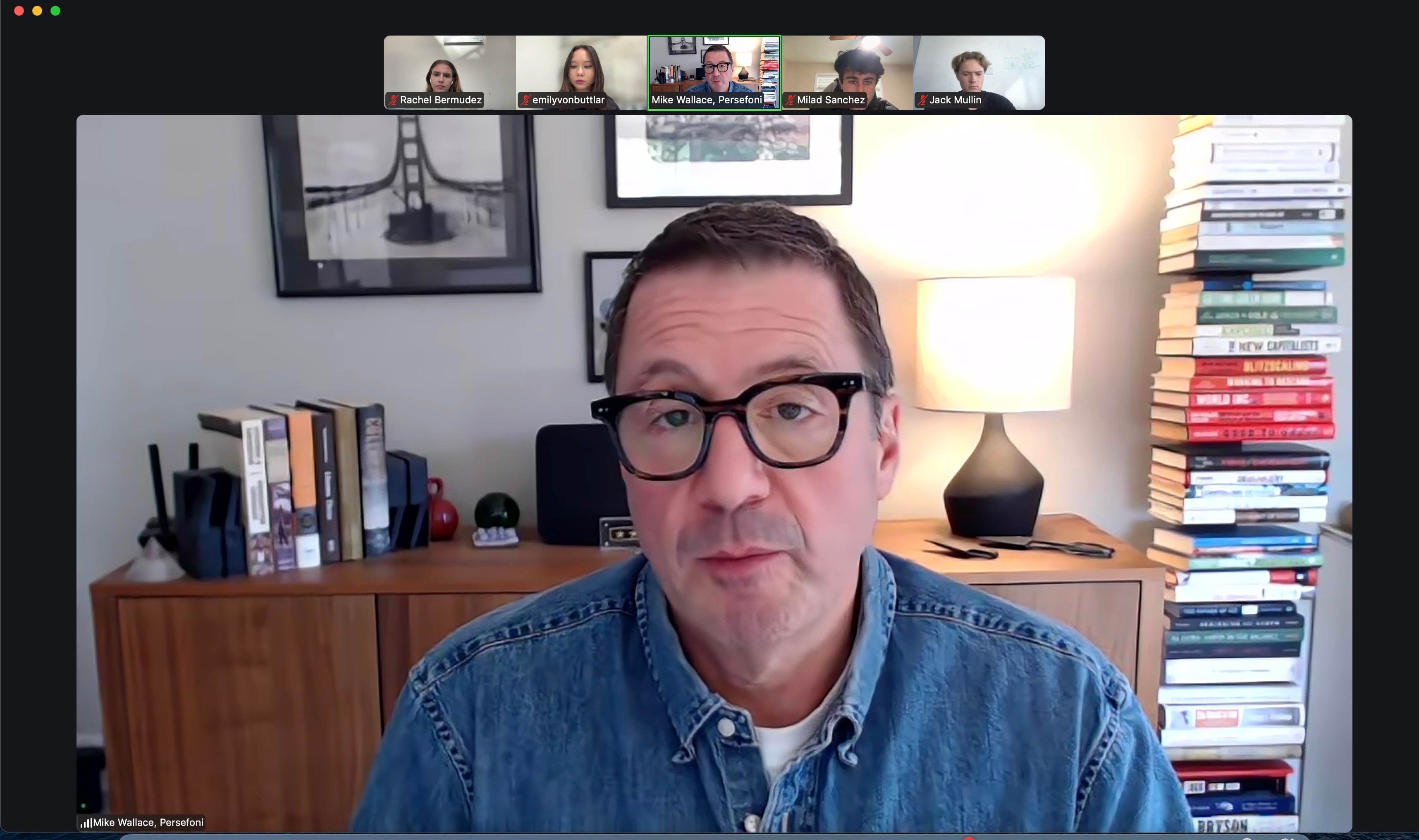 Photo of interviewee